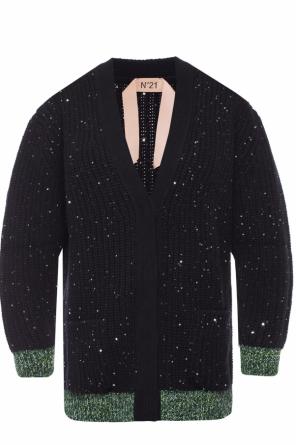 Sequinned cardigan, zdjęcie 1 Sequinned cardigan od N21